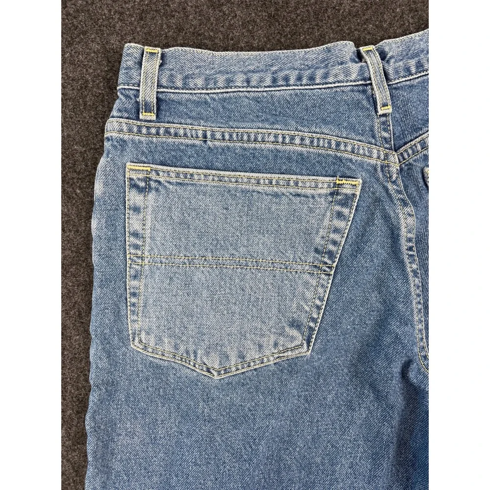 Tommy Hilfiger Tommy Jeans Relaxed Fit Straight Leg Denim Blue Mens 11/30 T901
